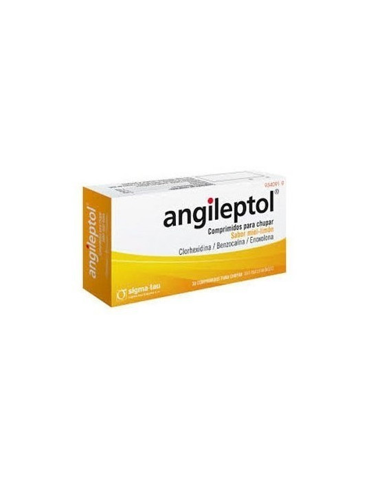 ANGILEPTOL MIEL LIMON 30 COMP