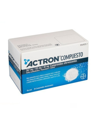 ACTRON COMPUESTO 20 COMP EFERV