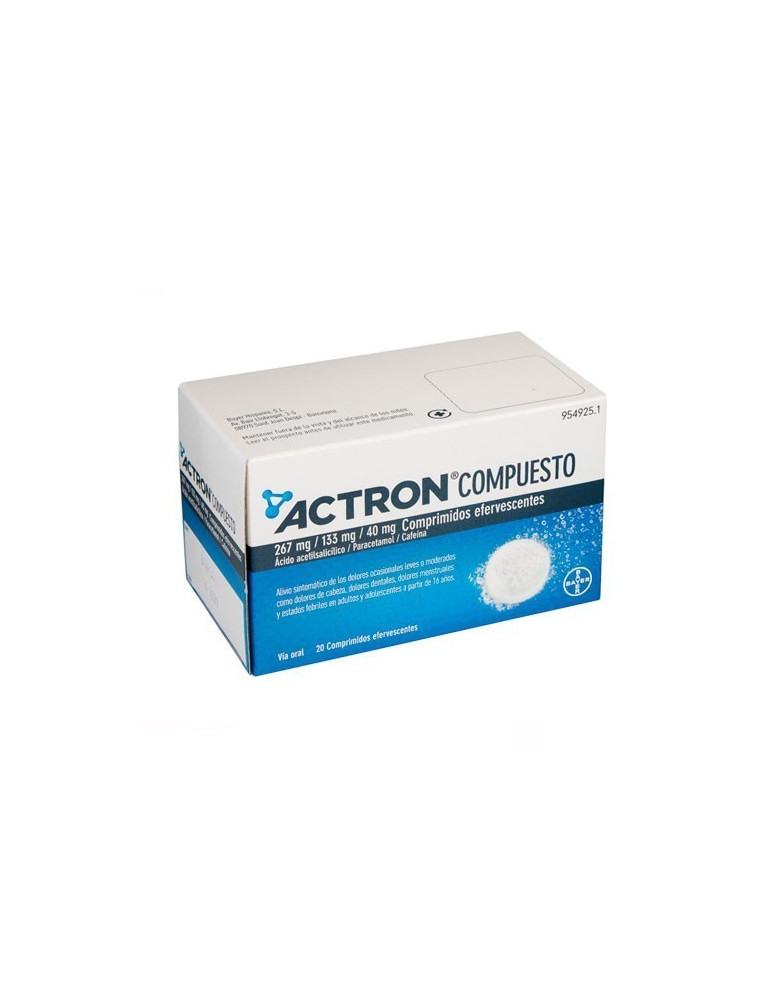 ACTRON COMPUESTO 20 COMP EFERV
