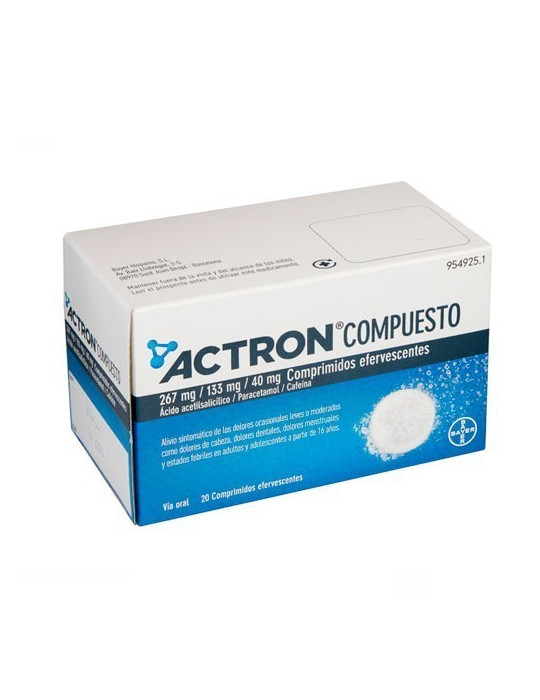 ACTRON COMPUESTO 20 COMP EFERV
