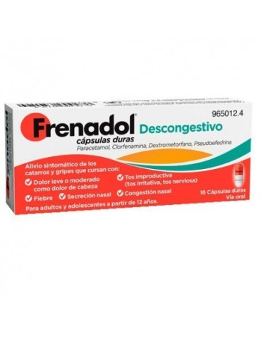 FRENADOL PS DESCONGESTIVO 16 CAPS