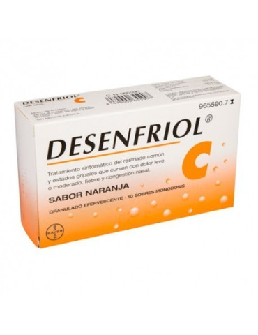 DESENFRIOL C 10 SOBRES MONODOSIS