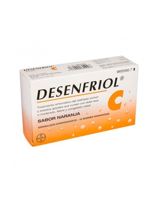 DESENFRIOL C 10 SOBRES MONODOSIS