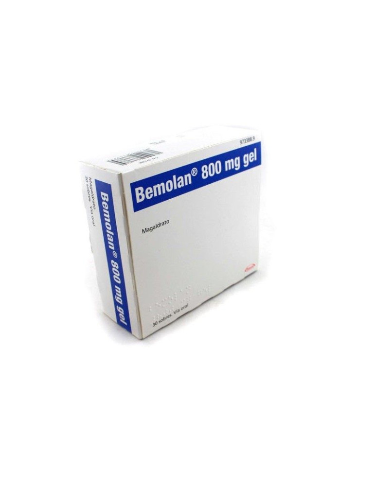 BEMOLAN 800 MG GEL 30 SOBRES EXCLUIDO AZUL