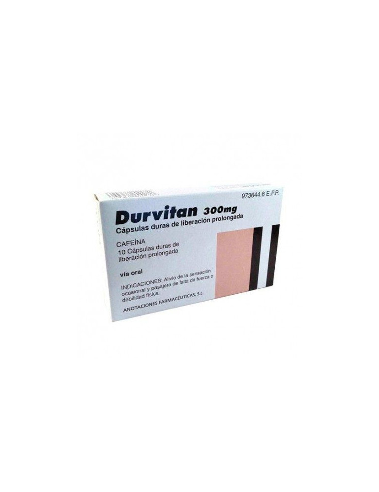 DURVITAN 300 MG 10 CAPS