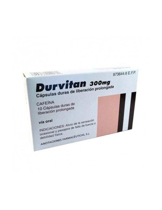 DURVITAN 300 MG 10 CAPS
