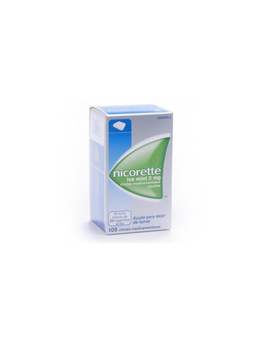 NICORETTE 2 MG 105 CHICLES