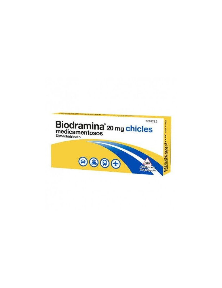 BIODRAMINA 6 CHICLES MENTA