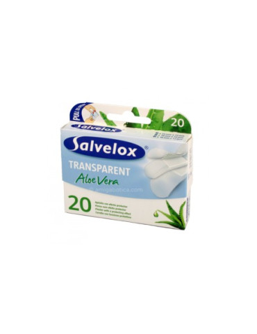 SALVELOX TIRITA ALOE VERA TRANSPARENTE 20 AP