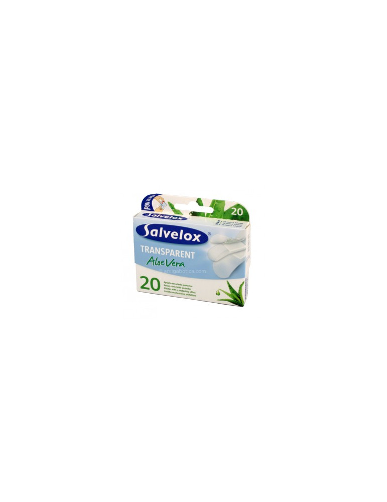 SALVELOX TIRITA ALOE VERA TRANSPARENTE 20 AP