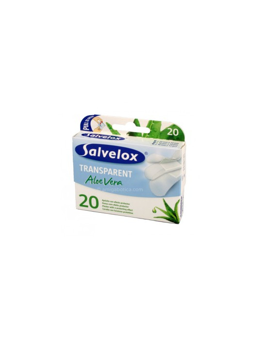 SALVELOX TIRITA ALOE VERA TRANSPARENTE 20 AP
