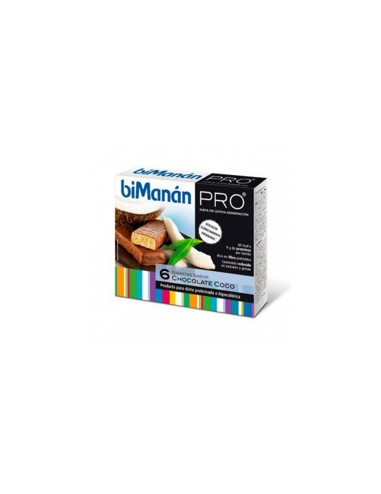 BIMANAN PRO BARRITA CHOCOLATE Y COCO DIETA HIPER