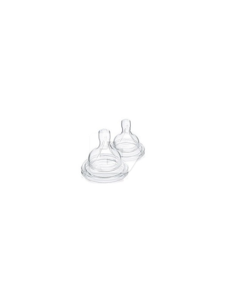 TETINA SILICONA FLUJO MEDIO AVENT PHILIPS + 3 M