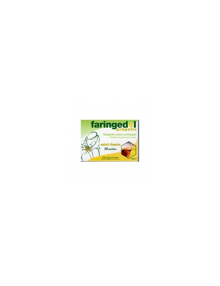 FARINGEDOL PASTILLAS DE GOMA 20 G MIEL LIMON PRO