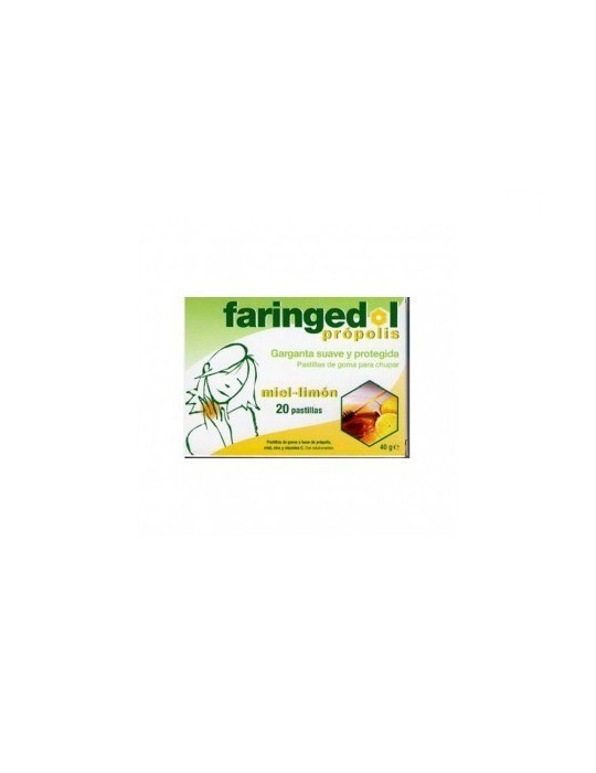 FARINGEDOL PASTILLAS DE GOMA 20 G MIEL LIMON PRO