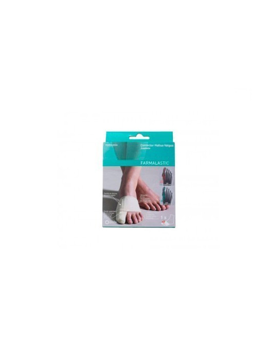 CORRECTOR JUANETES HALLUX VALGUS FARMALASTIC GEL