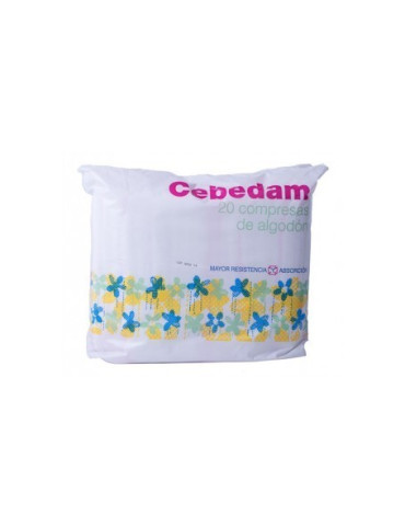 CEBEDAM 20 COMPRESAS