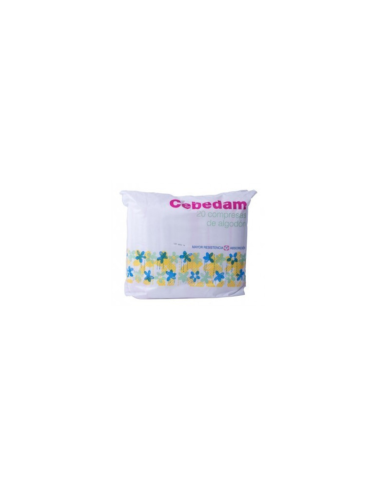 CEBEDAM 20 COMPRESAS