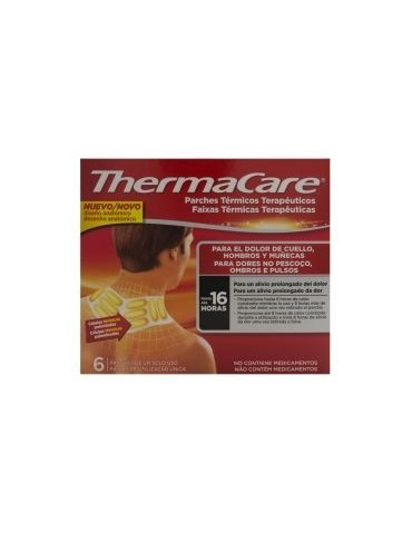 THERMACARE CUELLO HOMBROS Y MUÑECAS 6 UNIDADES