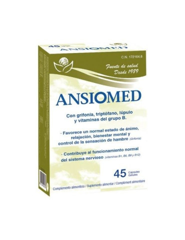 ANSIOMED CAPSULAS 45 CAPS