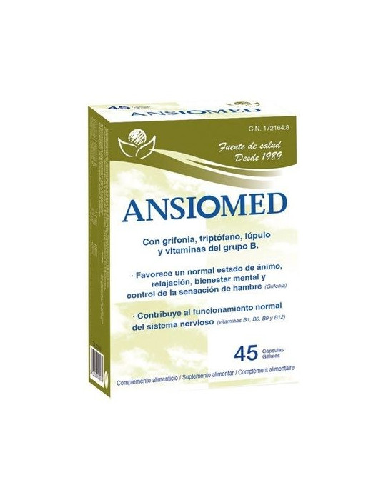 ANSIOMED CAPSULAS 45 CAPS