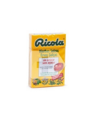 RICOLA CARAMELOS SIN AZUCAR HIERBAS SUIZAS