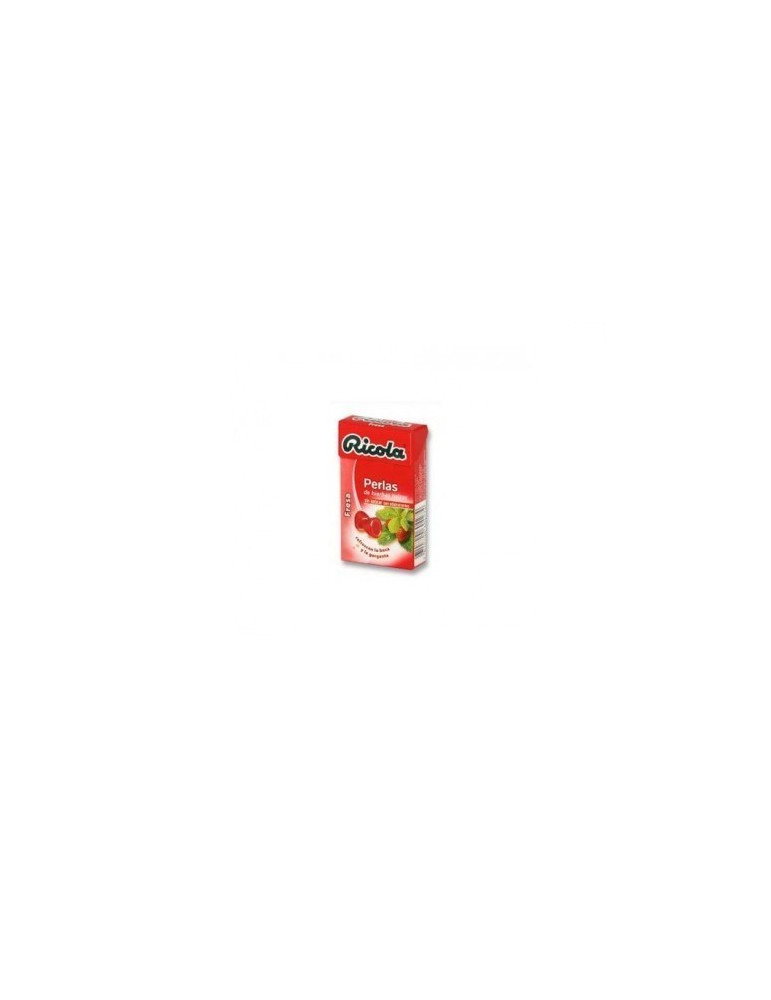 RICOLA PERLAS SIN AZUCAR FRESA 25 G
