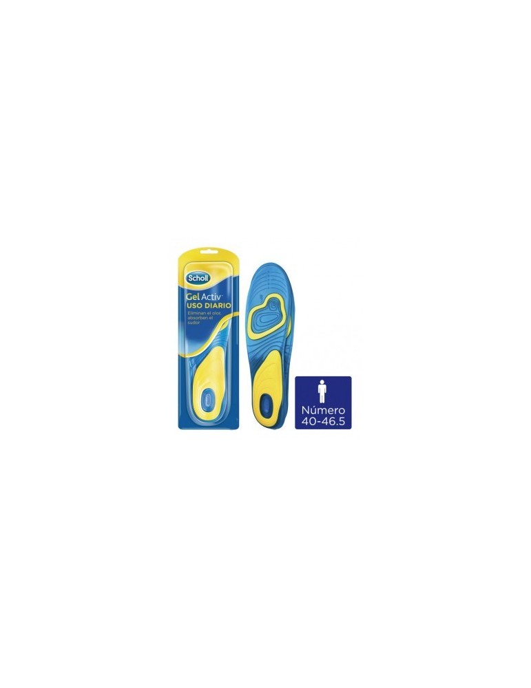 DR SCHOLL GELACTIV USO DIARIO HOMBRE 1 PAR