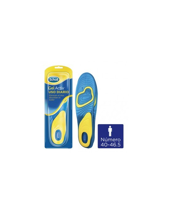 DR SCHOLL GELACTIV USO DIARIO HOMBRE 1 PAR