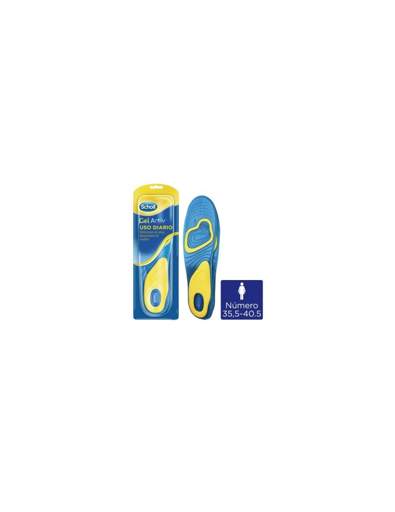 DR SCHOLL GELACTIV USO DIARIO MUJER 1 PAR