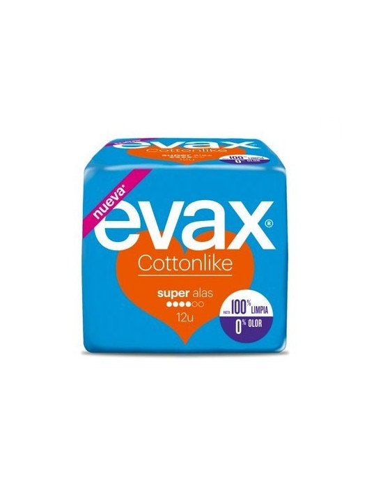 COMPRESAS EVAX COTTONLIKE SUPER ALAS