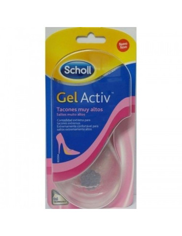 PLANTILLAS SCHOLL GEL ACTIV TACON MUY ALTO
