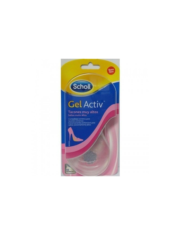 PLANTILLAS SCHOLL GEL ACTIV TACON MUY ALTO