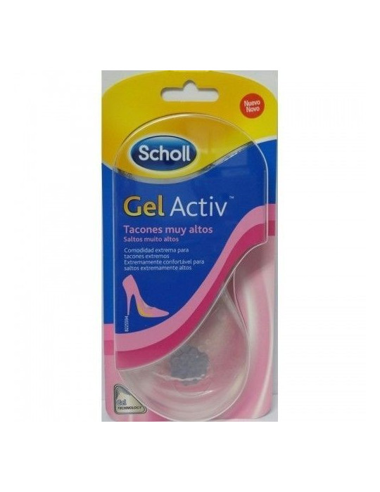 PLANTILLAS SCHOLL GEL ACTIV TACON MUY ALTO