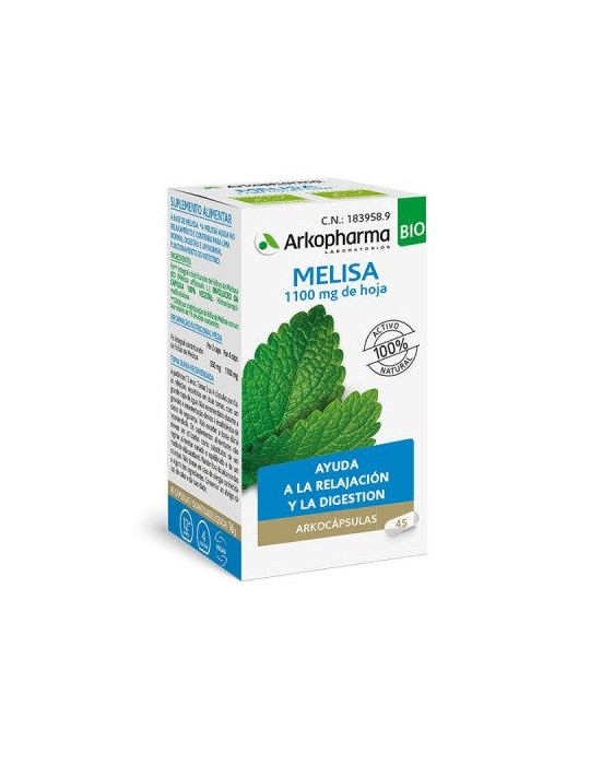 MELISA ARKOPHARMA 45 CAPSULAS