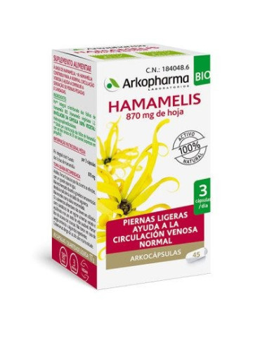 ARKOPHARMA HAMAMELIS 45 CAPS