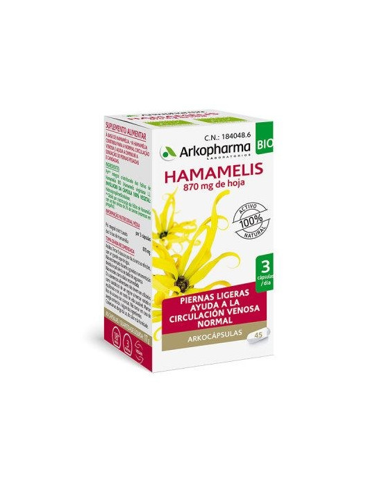 ARKOPHARMA HAMAMELIS 45 CAPS