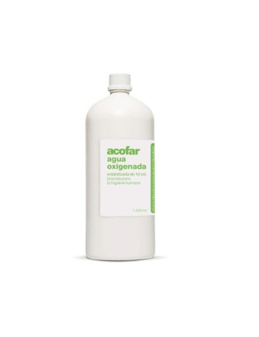 AGUA OXIGENADA 17 VOL 5,1% ACOFAR  1 L