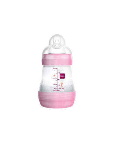 BIBERON ANTICOLICO MAM ROSA EASY START 160