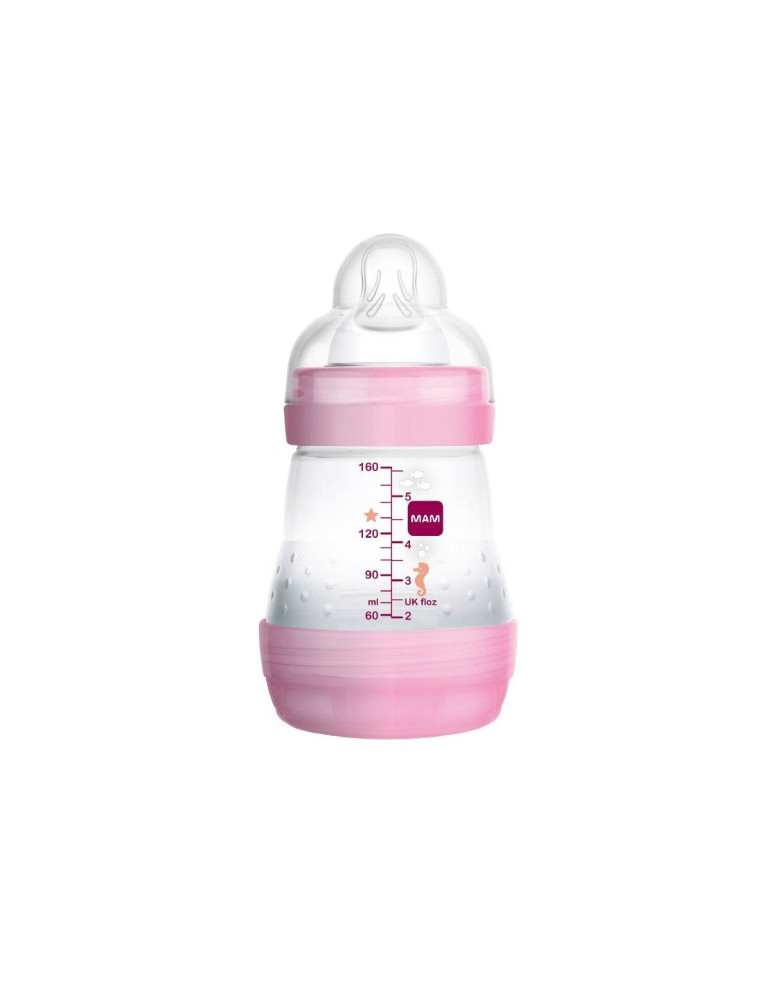 BIBERON ANTICOLICO MAM ROSA EASY START 160