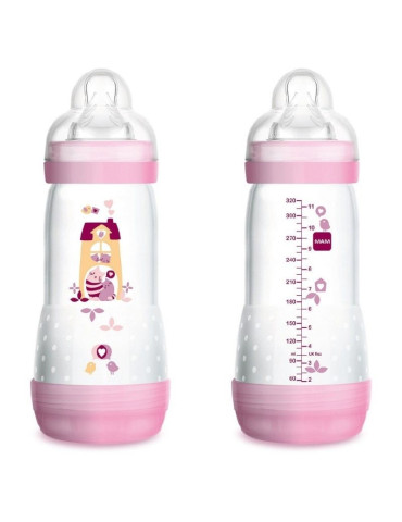 BIBERON ANTICOLICO MAM ROSA EASY START 260