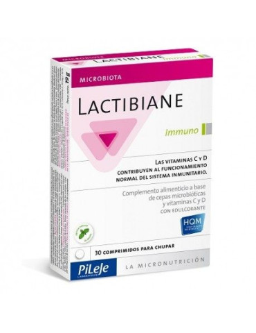 PILEJE LACTIBIANE DEFENSAS IMMUNO 30 COMP CHUPAR