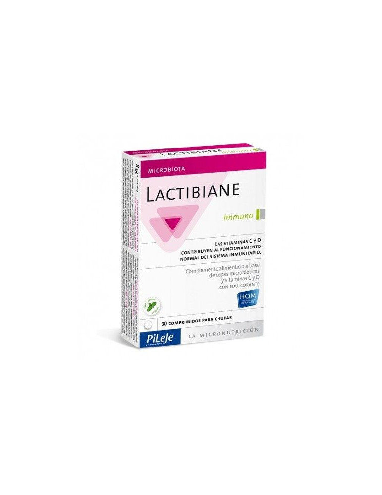 PILEJE LACTIBIANE DEFENSAS IMMUNO 30 COMP CHUPAR