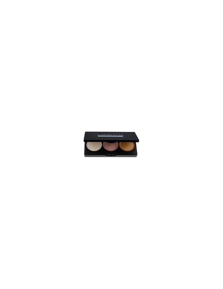 CAMALEON ILUMINADOR 100% NATURAL CREMA PALETA 3