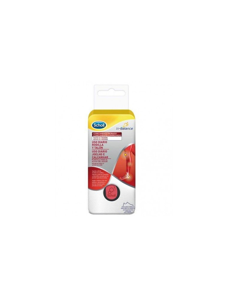 DR SCHOLL PLANTILLA DIARIO RODILLA TALON 40 - 42