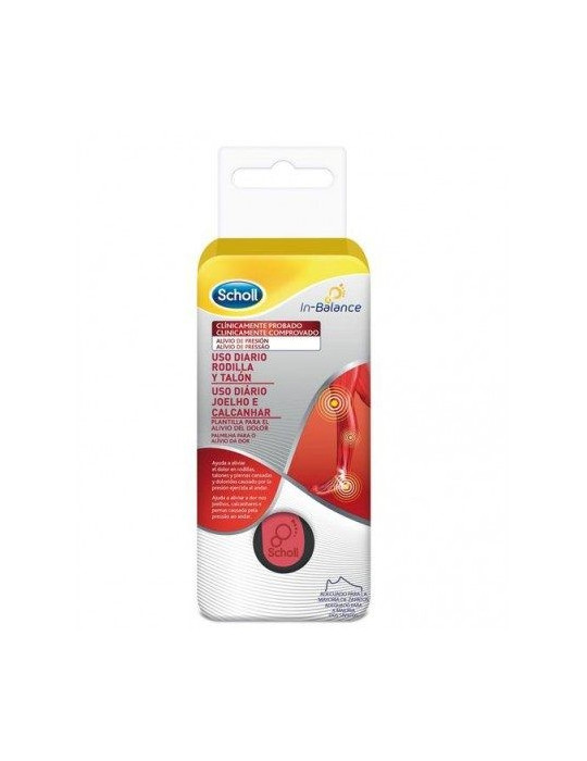 DR SCHOLL PLANTILLA DIARIO RODILLA TALON 40 - 42