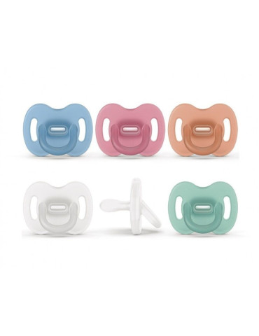 CHUPETE TODOSILICONA FISIOLOGICO SUAVINEX 6-18 M