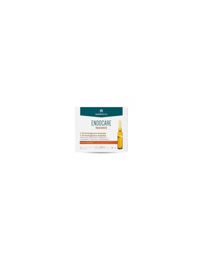 ENDOCARE RADIANCE C20 PROTEOGLICANOS 2 ML 10 AMP