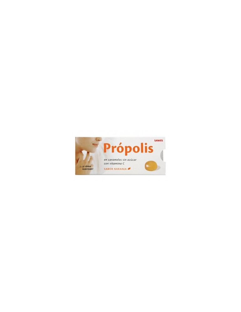 SAWES PROPOLIS NARANJA CARAMELOS SIN AZUCAR BLIS