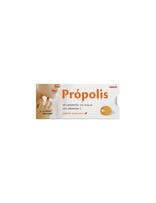 SAWES PROPOLIS NARANJA CARAMELOS SIN AZUCAR BLIS